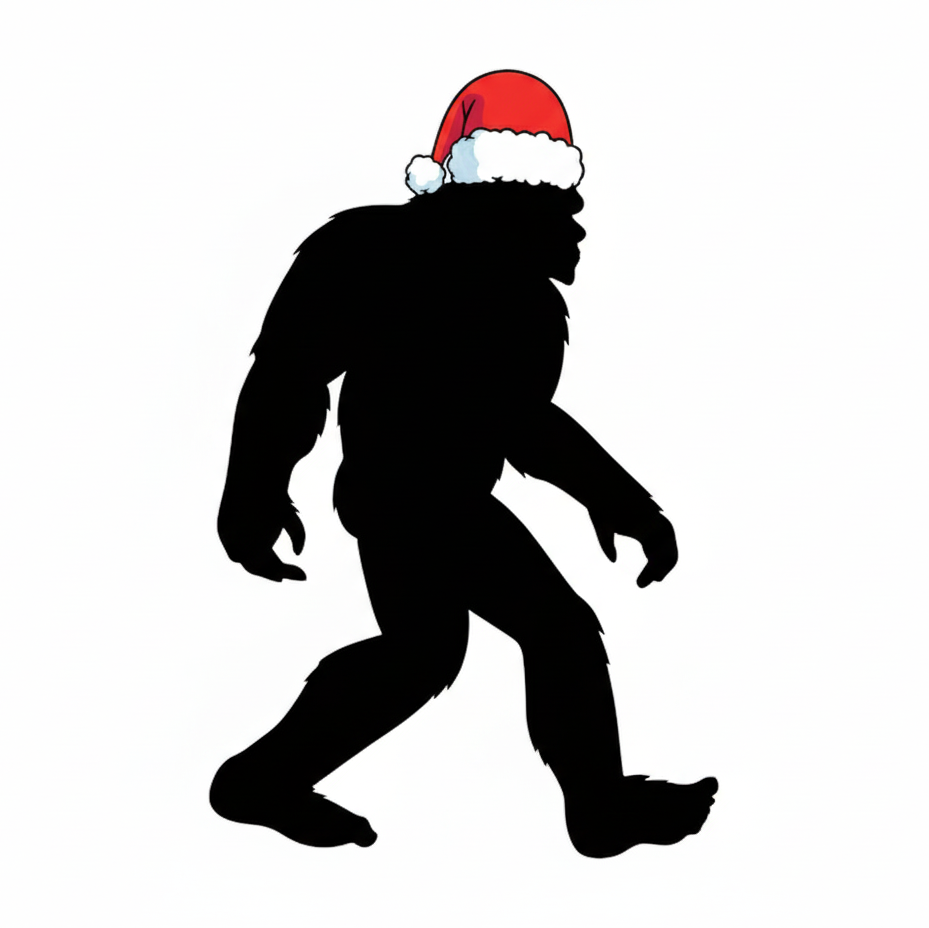 Funny Bigfoot Sticker