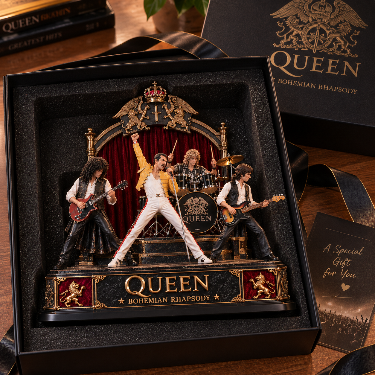 Queen Bohemian Rhapsody – Collectible Acrylic Plaque Table Decor