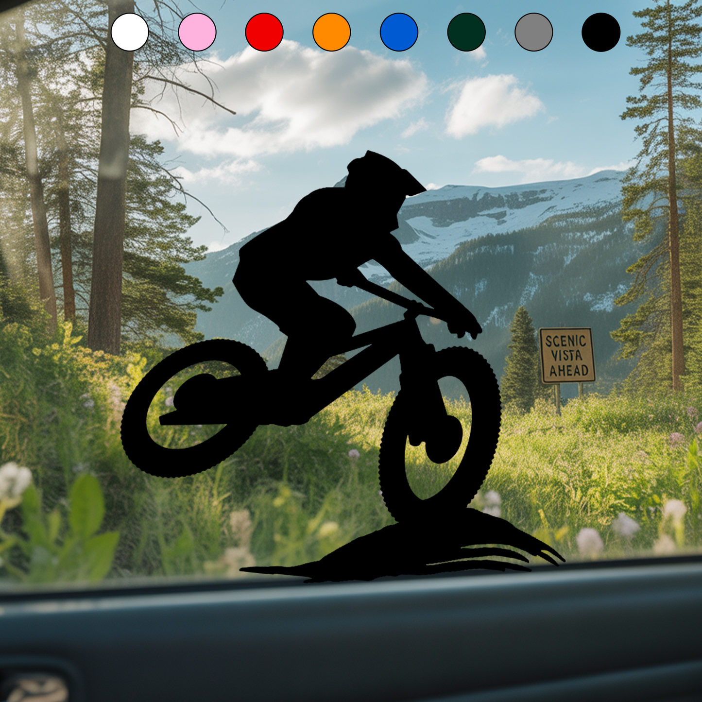 Outdoor Rider Sticker