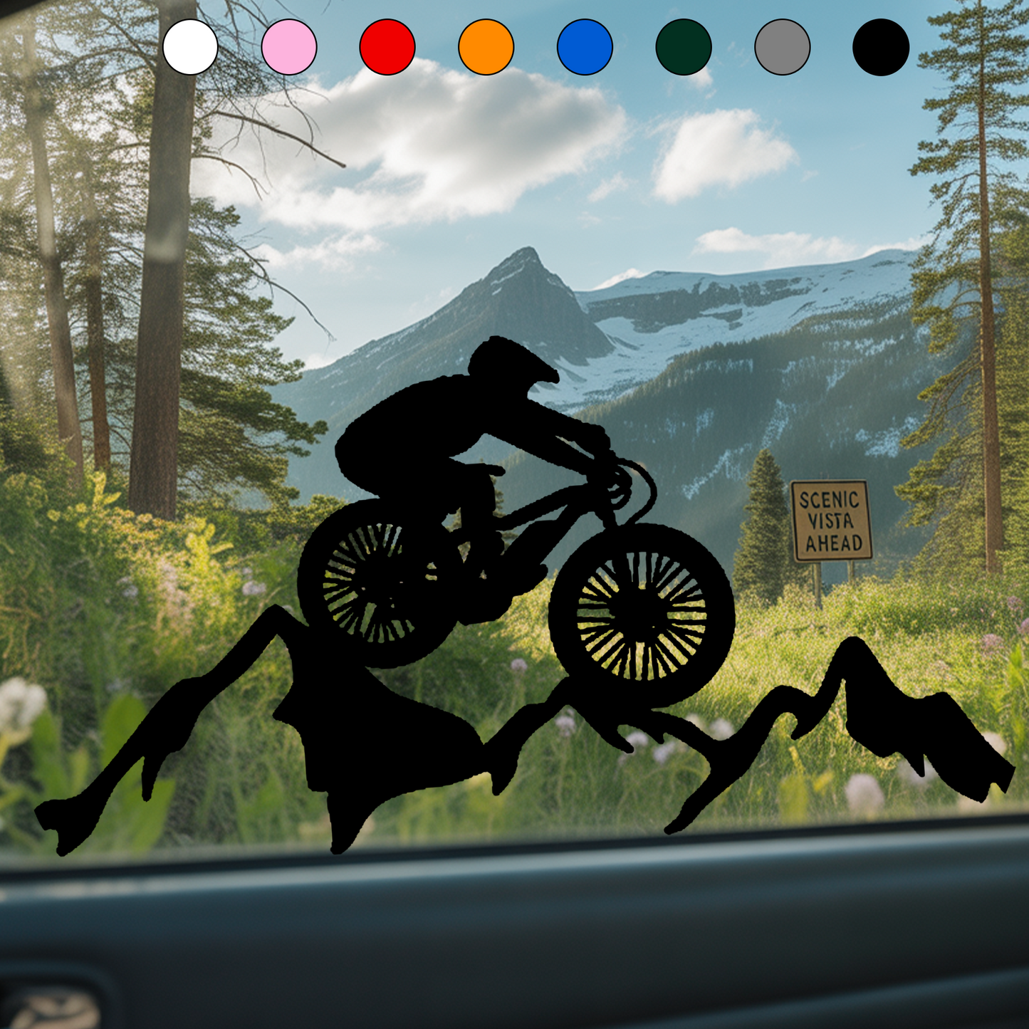 Mountain Trail Sticker