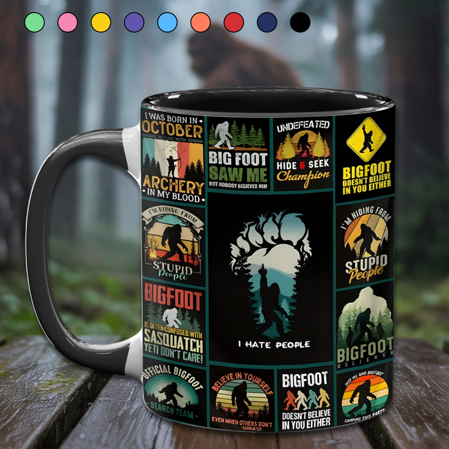 The Bigfoot Vintage Collection Accent Mug