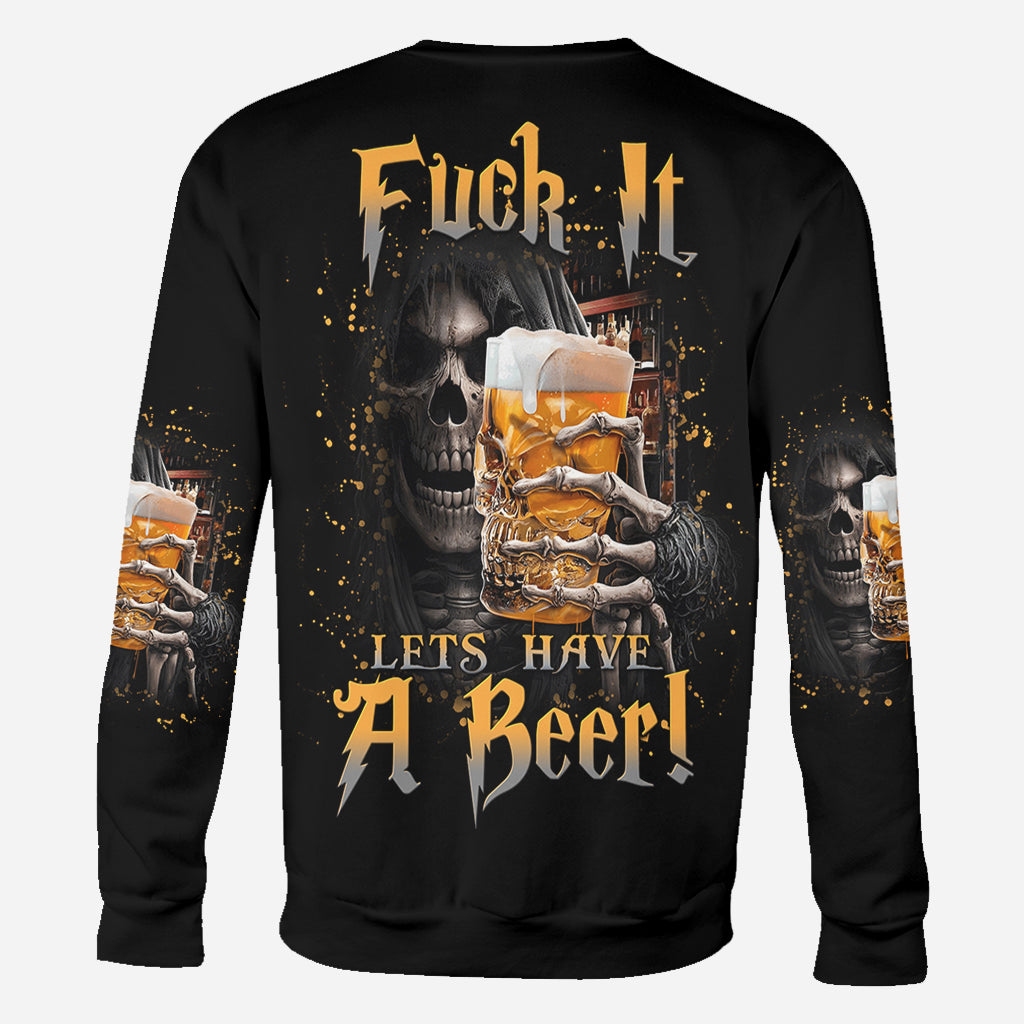 Lets Have A Beer! - Personalized Beer All Over Print Shirt