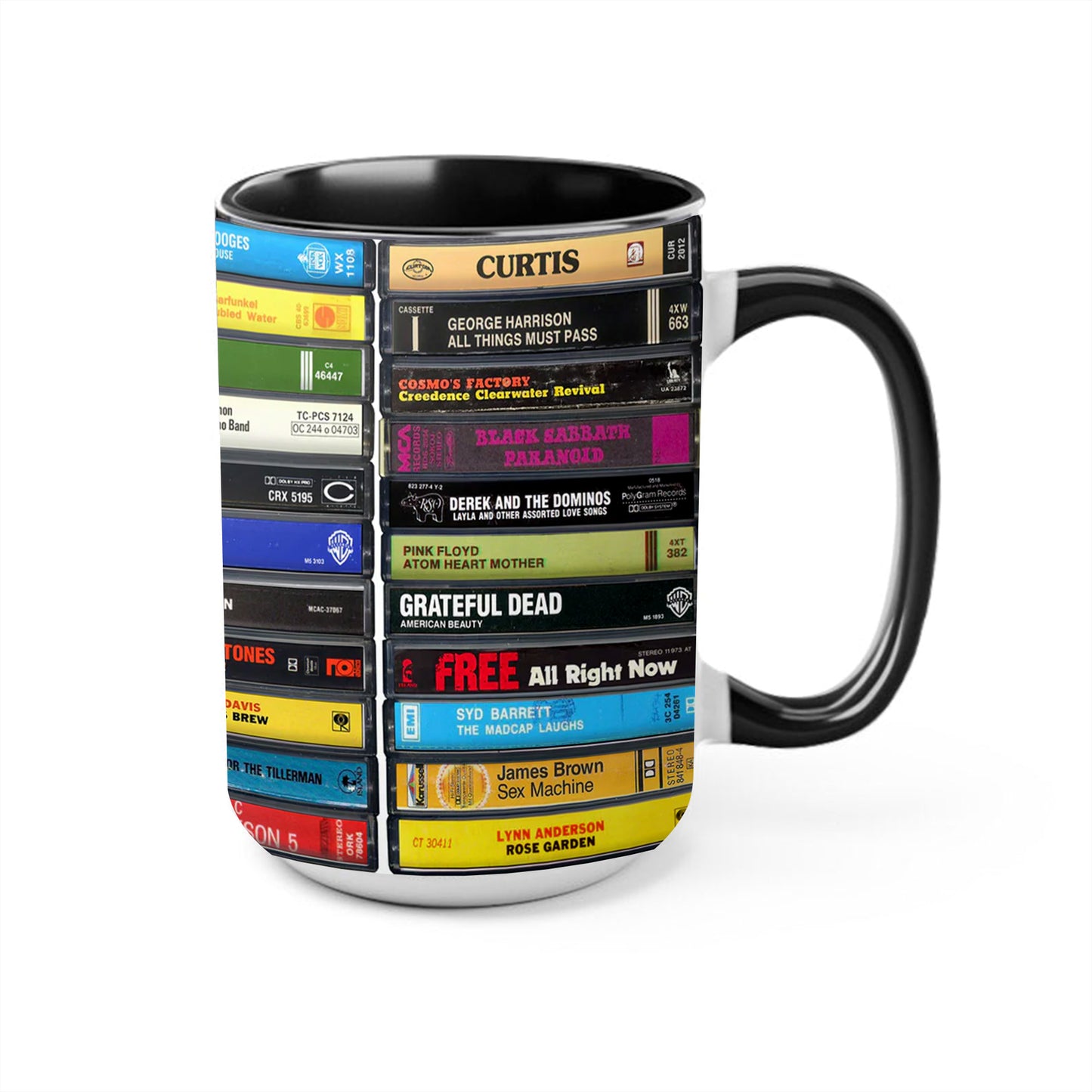Music from 1970 Cassette Accent Mug