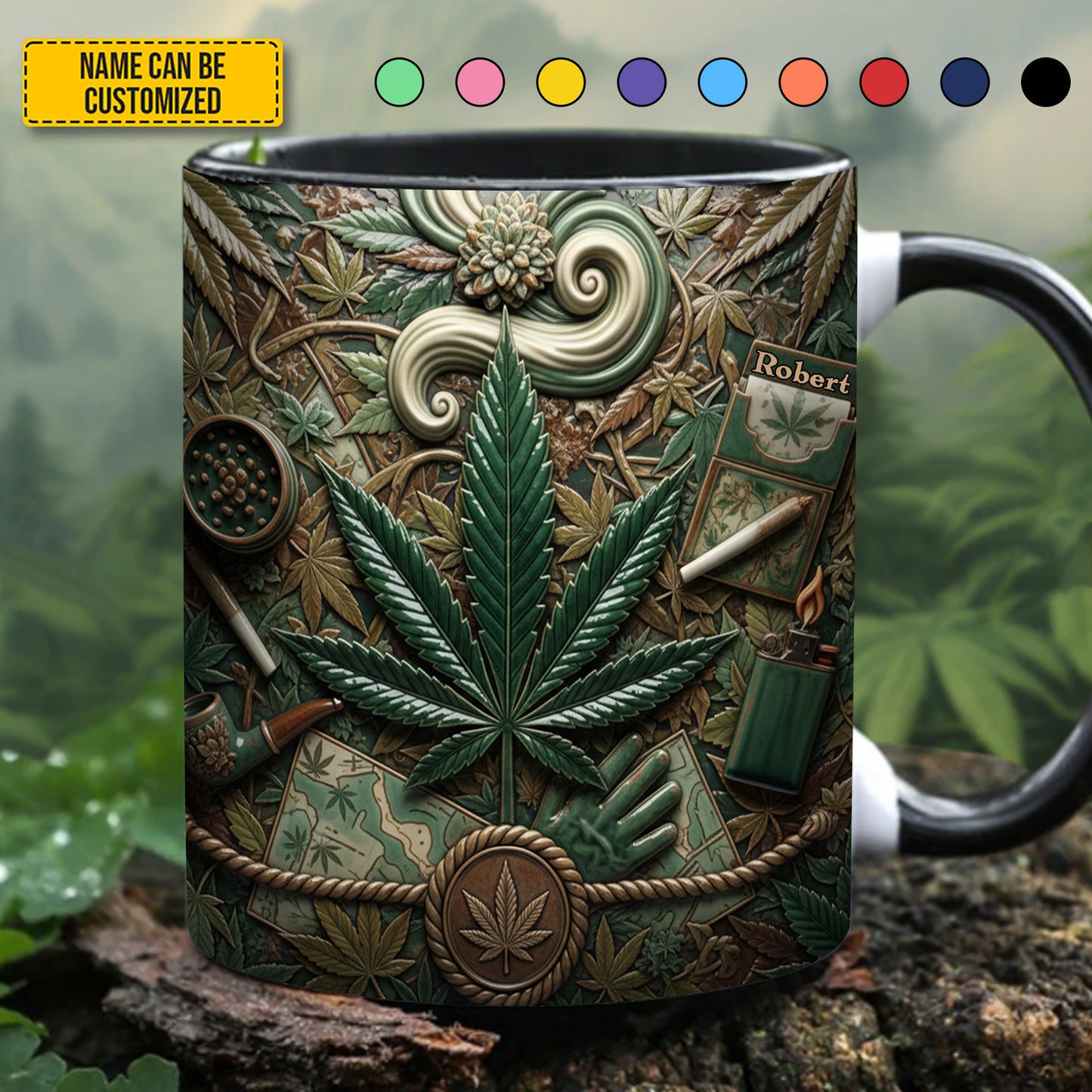 Green Legacy – Personalized Weed Accent Mug