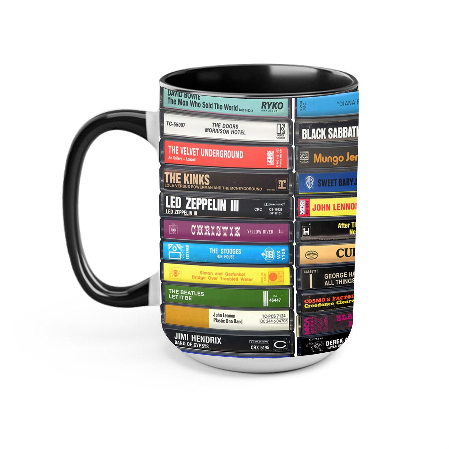 Music from 1970 Cassette Accent Mug