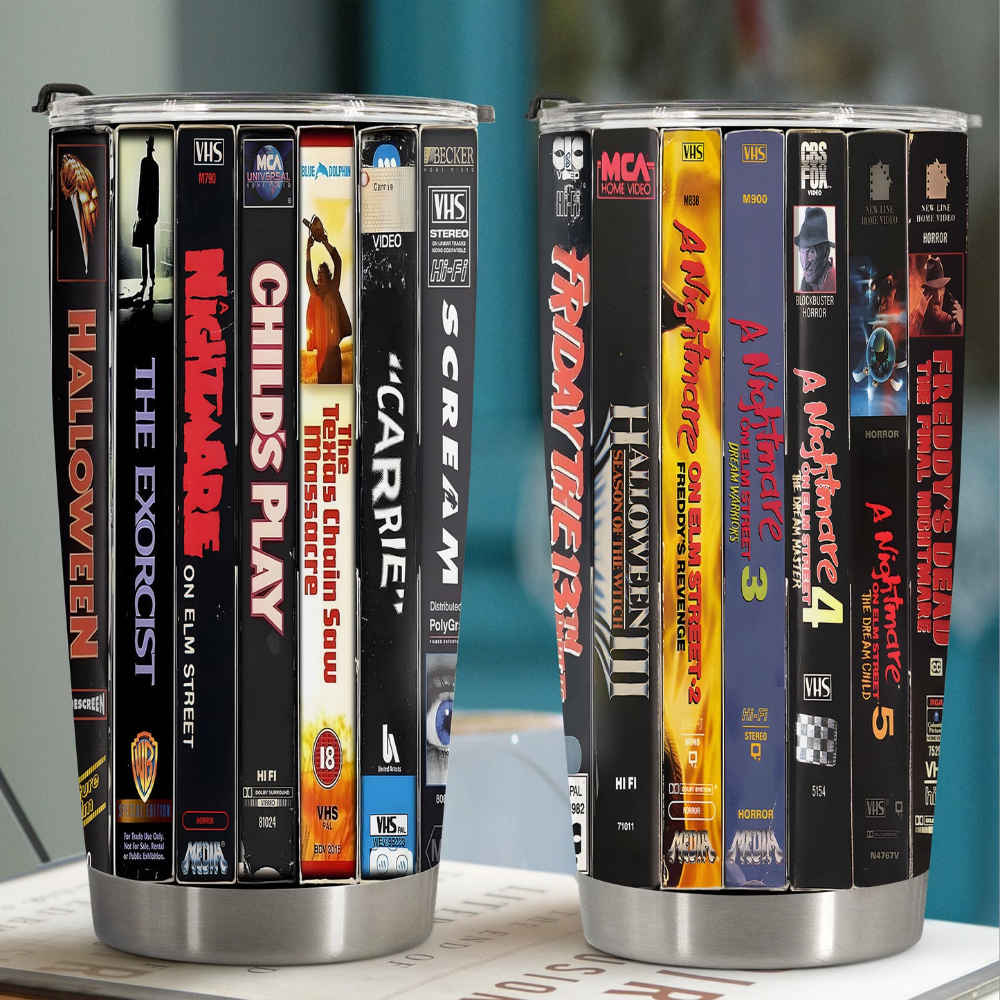 Horror Halloween Collection Tumbler 0802
