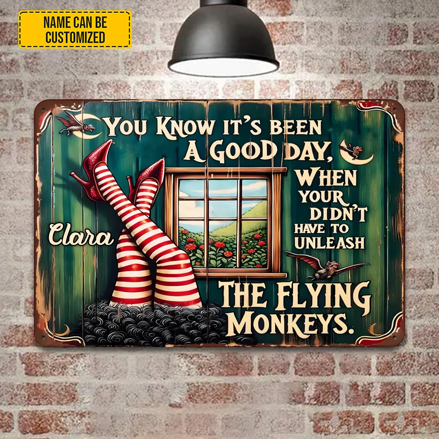 You Know It's Been A Good Day - Personalized Metal Sign