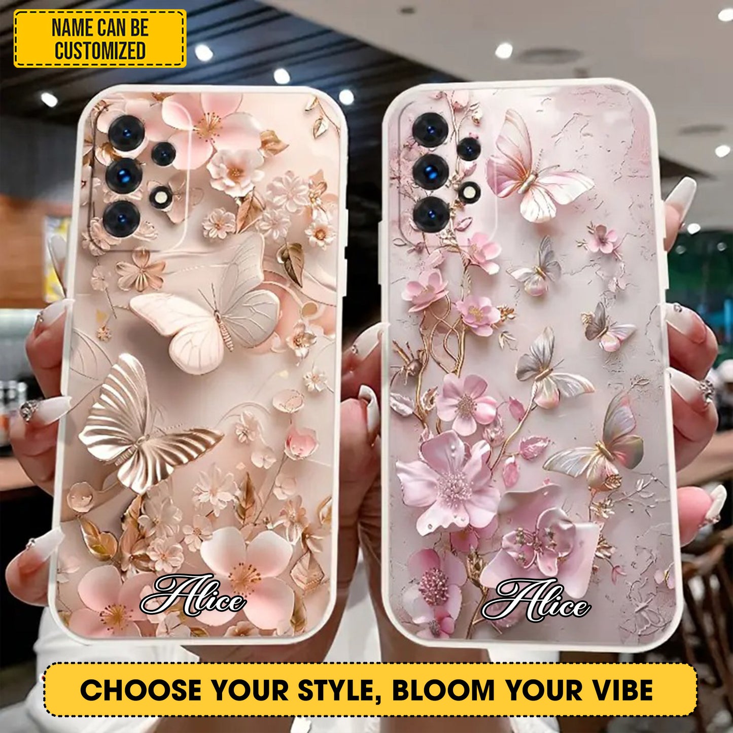Personalized Beautiful Butterfly Phone Case