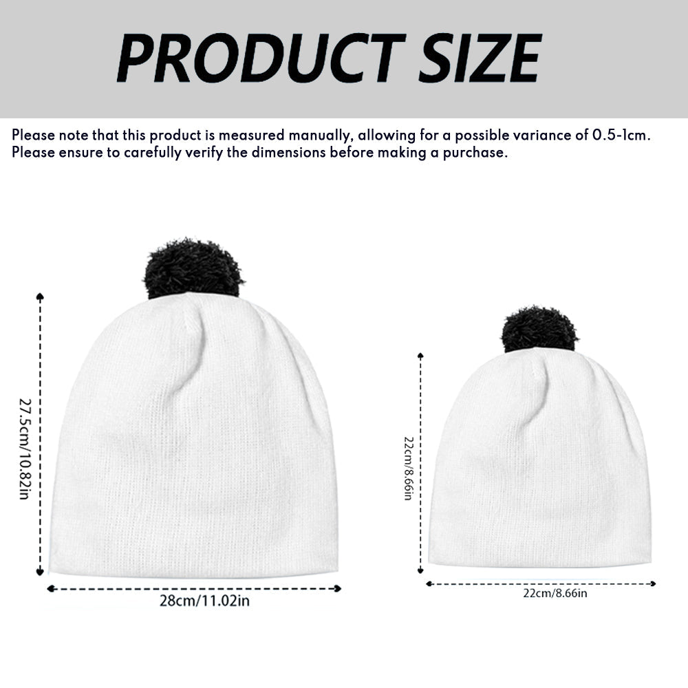 Personalized Cute Highland Cow Beanie Hat