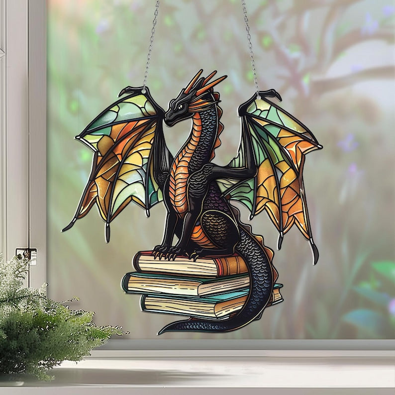 Dragon Acrylic Window Hanging