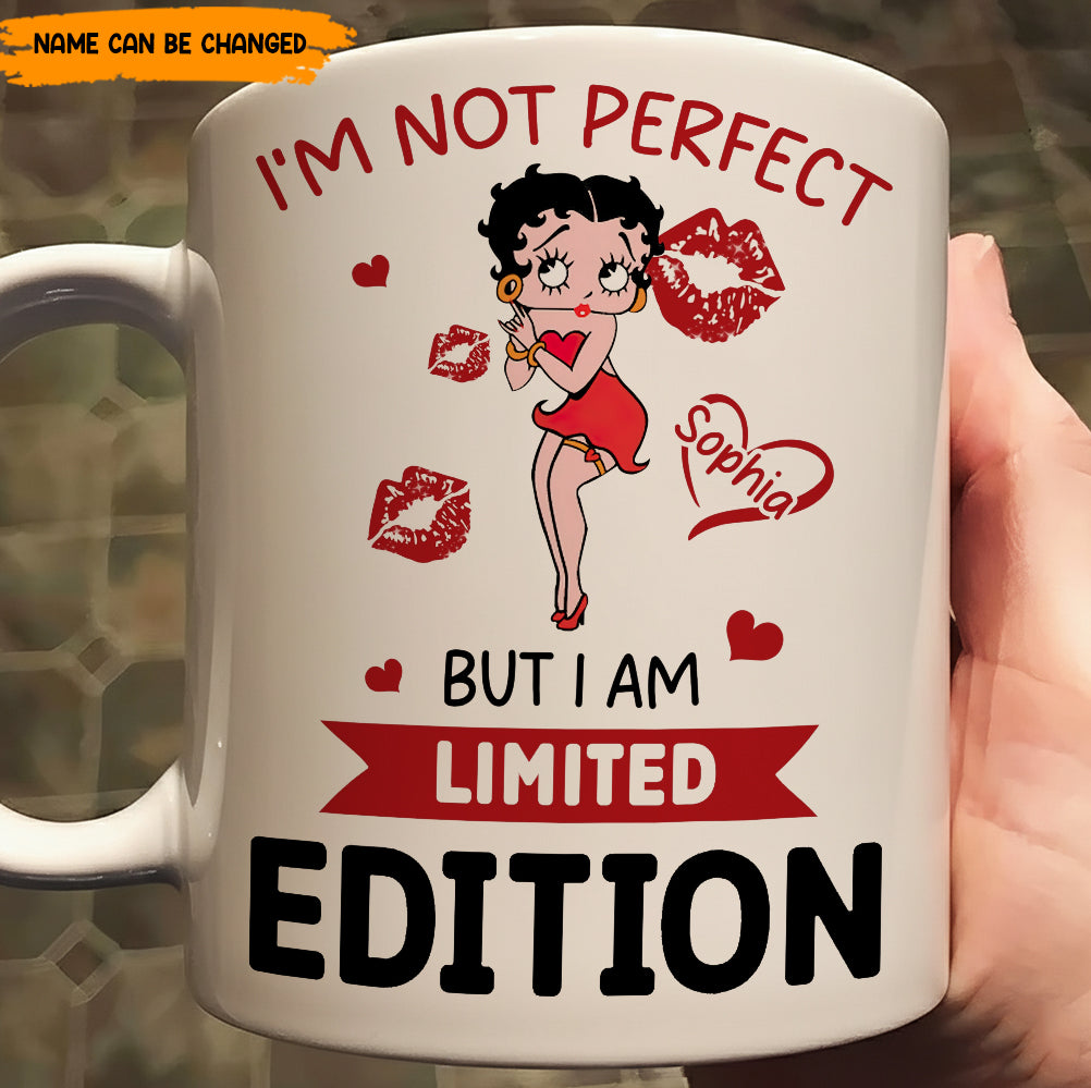 I'm Not Perfect But I Am Limited Edition - Personalized White Mug