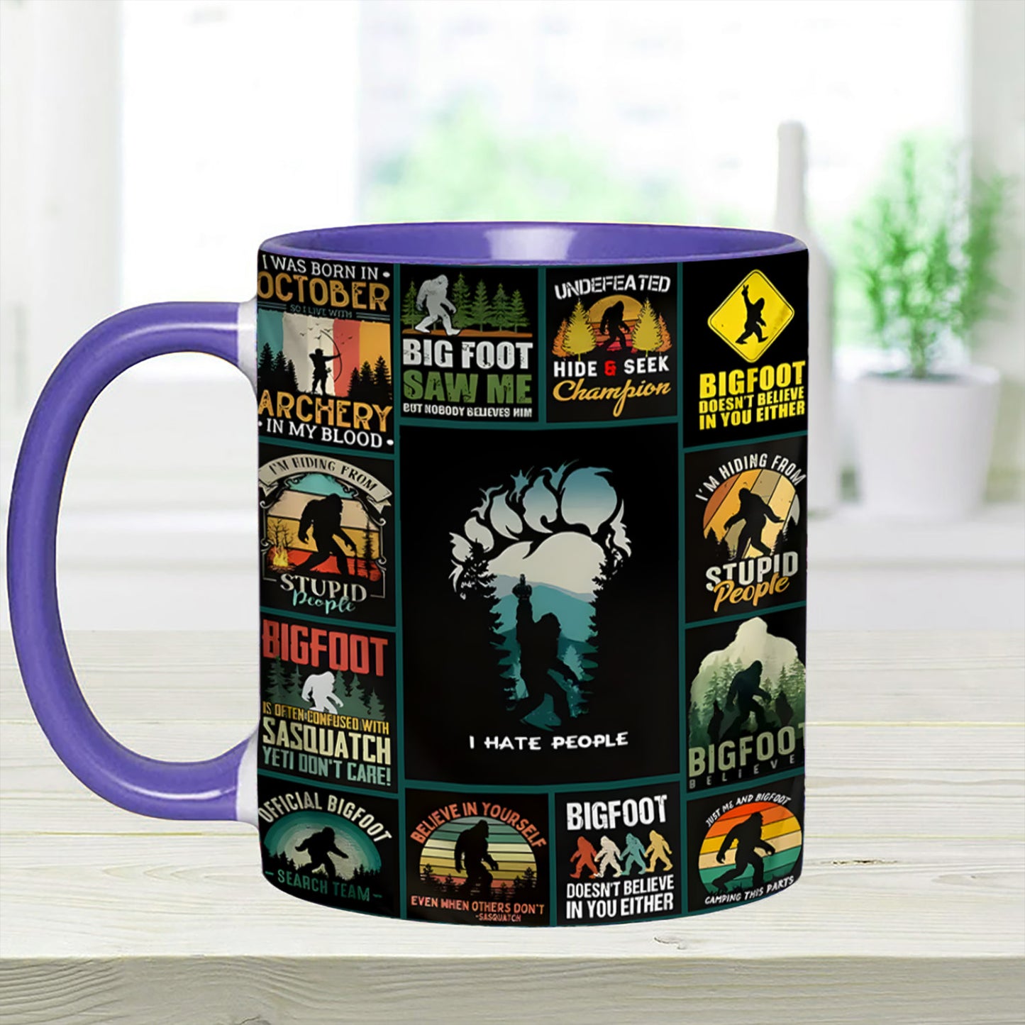 The Bigfoot Vintage Collection Accent Mug