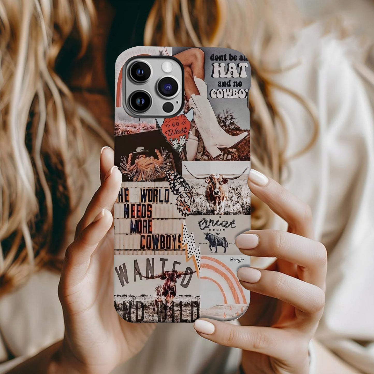 Wild West Spirit – Soft Western Aesthetic Phone Case