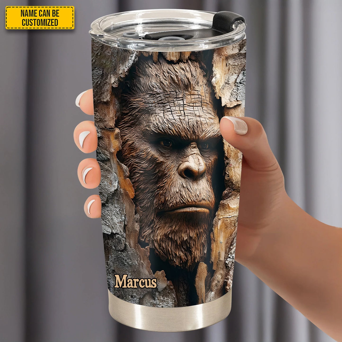 Forest Giant – Personalized Bigfoot Tumbler