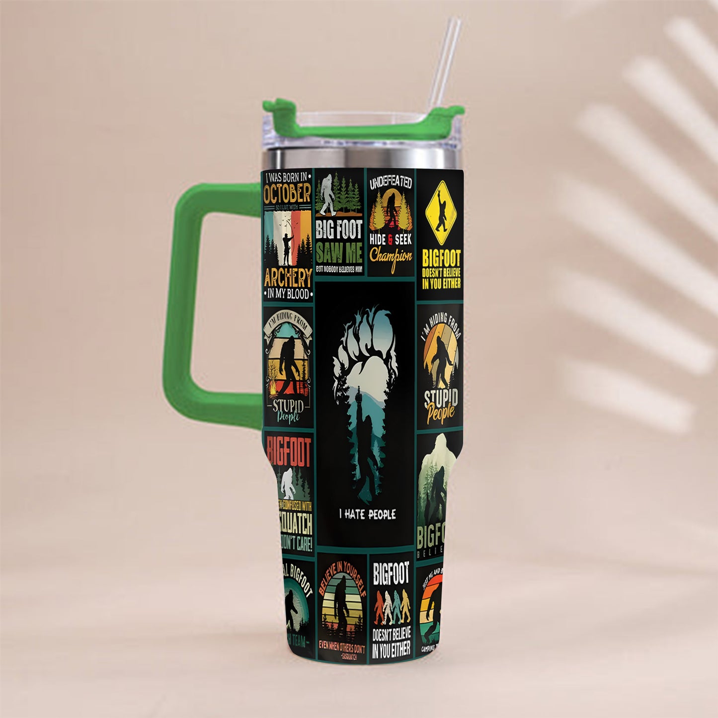 The Funny Bigfoot Collection Tumbler 40oz