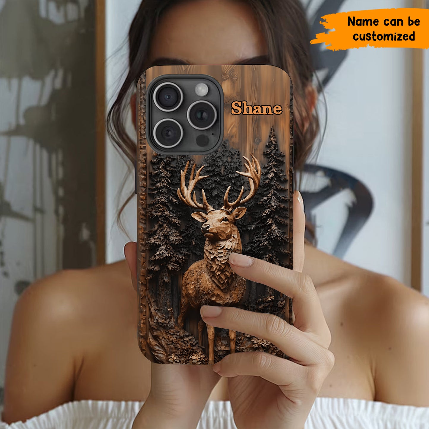 Personalized Custom Majestic Deer Phone Case