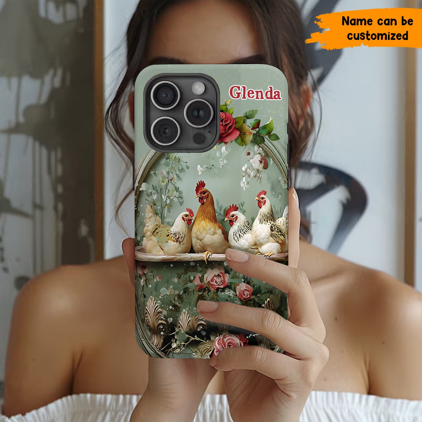 Chicken Phone Case - Personalized Phone Case