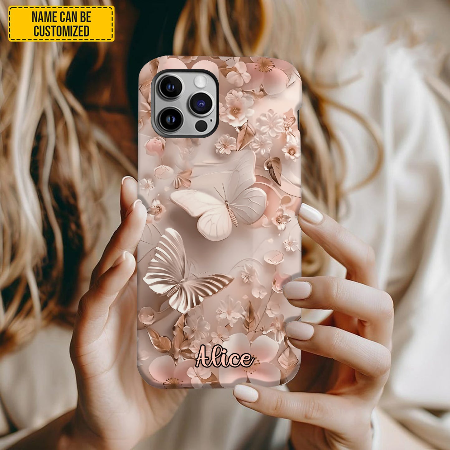 Personalized Beautiful Butterfly Phone Case