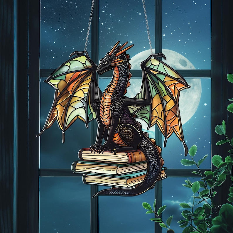 Dragon Acrylic Window Hanging