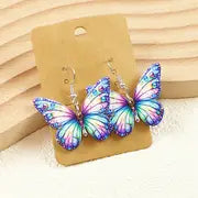 Colorful Cute Butterfly Earrings