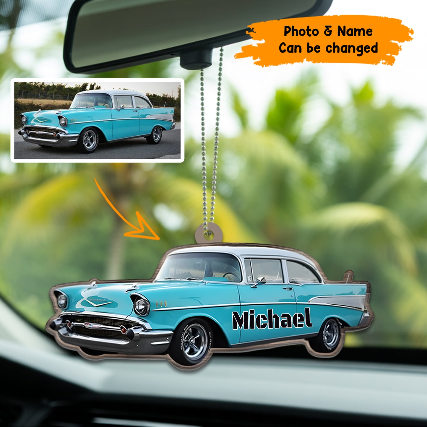 Car - Personalized Shape Car Ornament