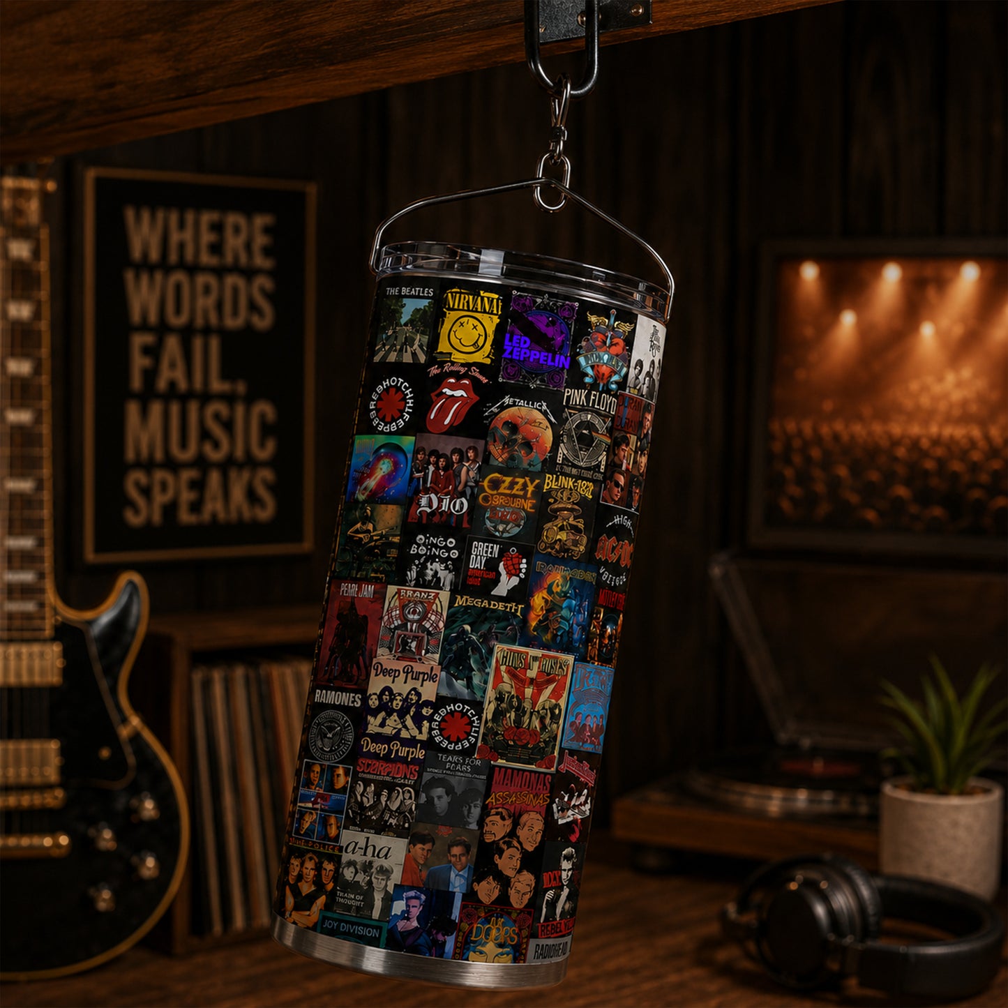 Rock Lovers - Classic Rock Legends Tumbler Version 6