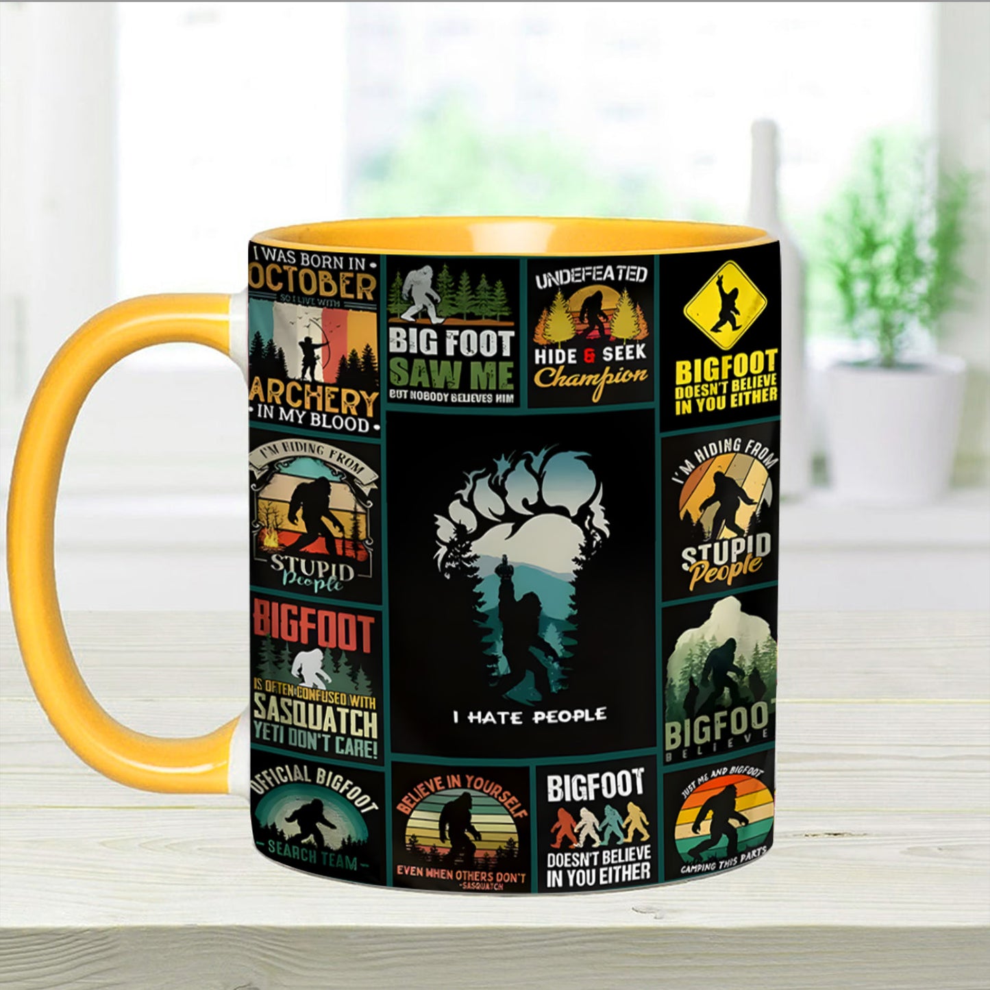 The Bigfoot Vintage Collection Accent Mug