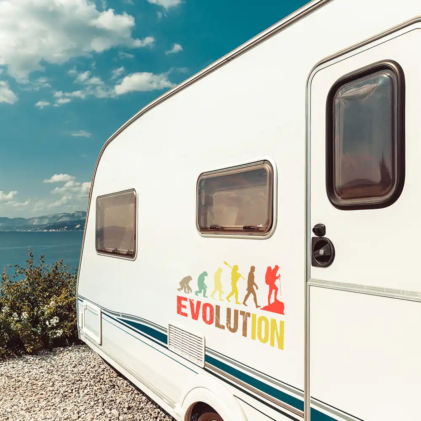 Adventure Evolution Decal, Decor Decal