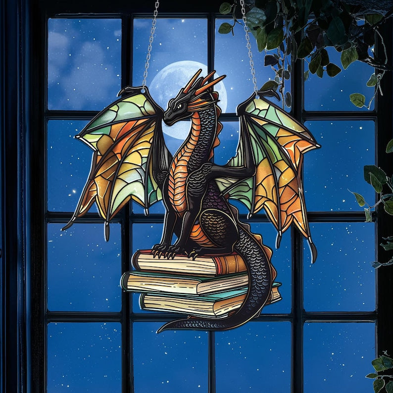 Dragon Acrylic Window Hanging