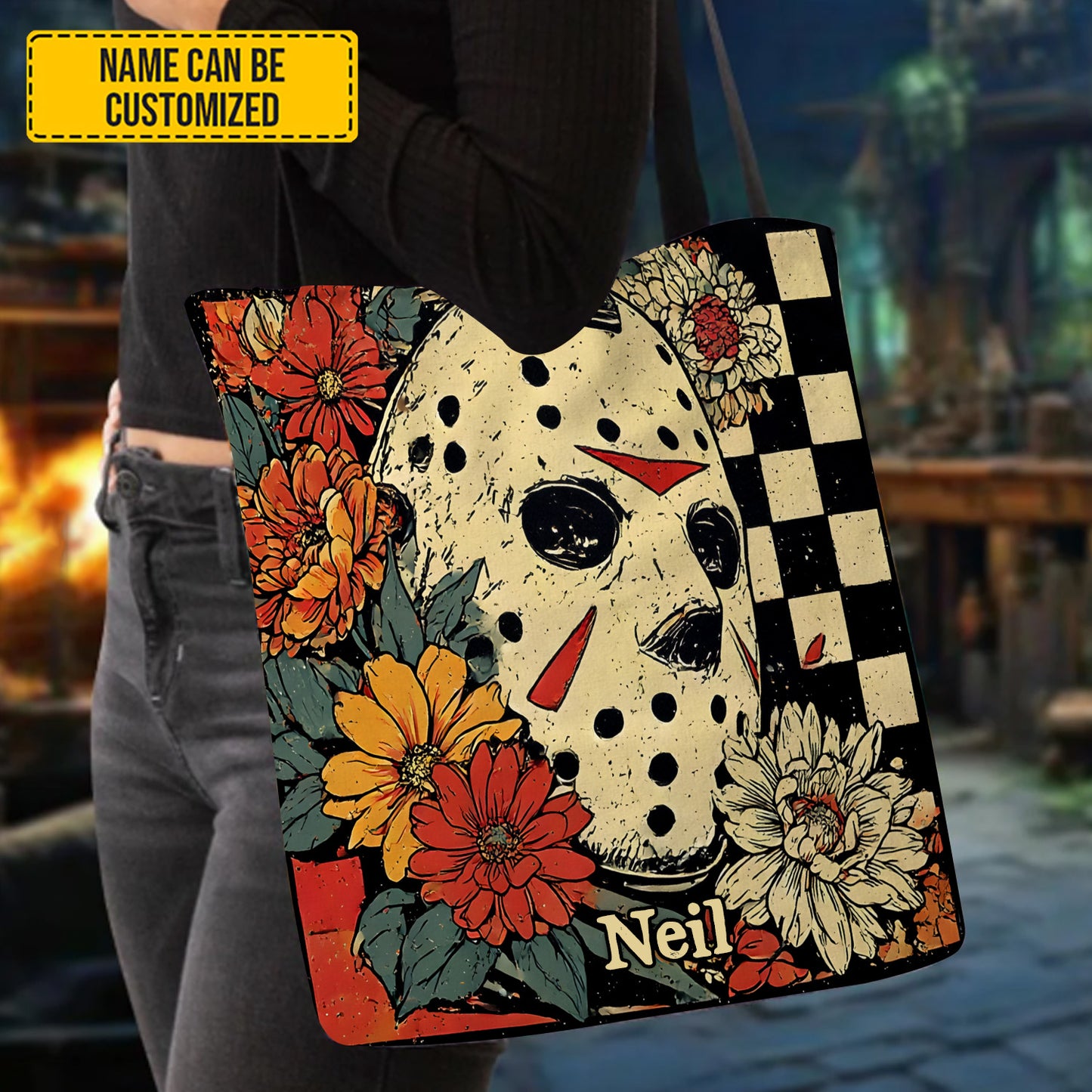 Halloween Tote Bag - Personalized Tote Bag