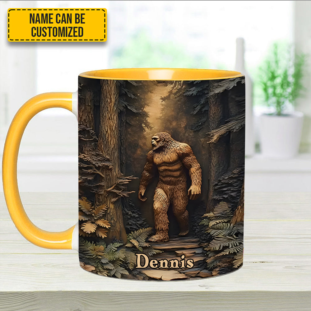 Legend in the Trees – Personalized Sasquatch Accent Mug