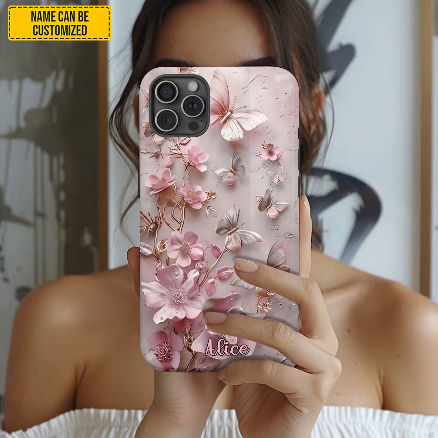 Personalized Beautiful Butterfly Phone Case