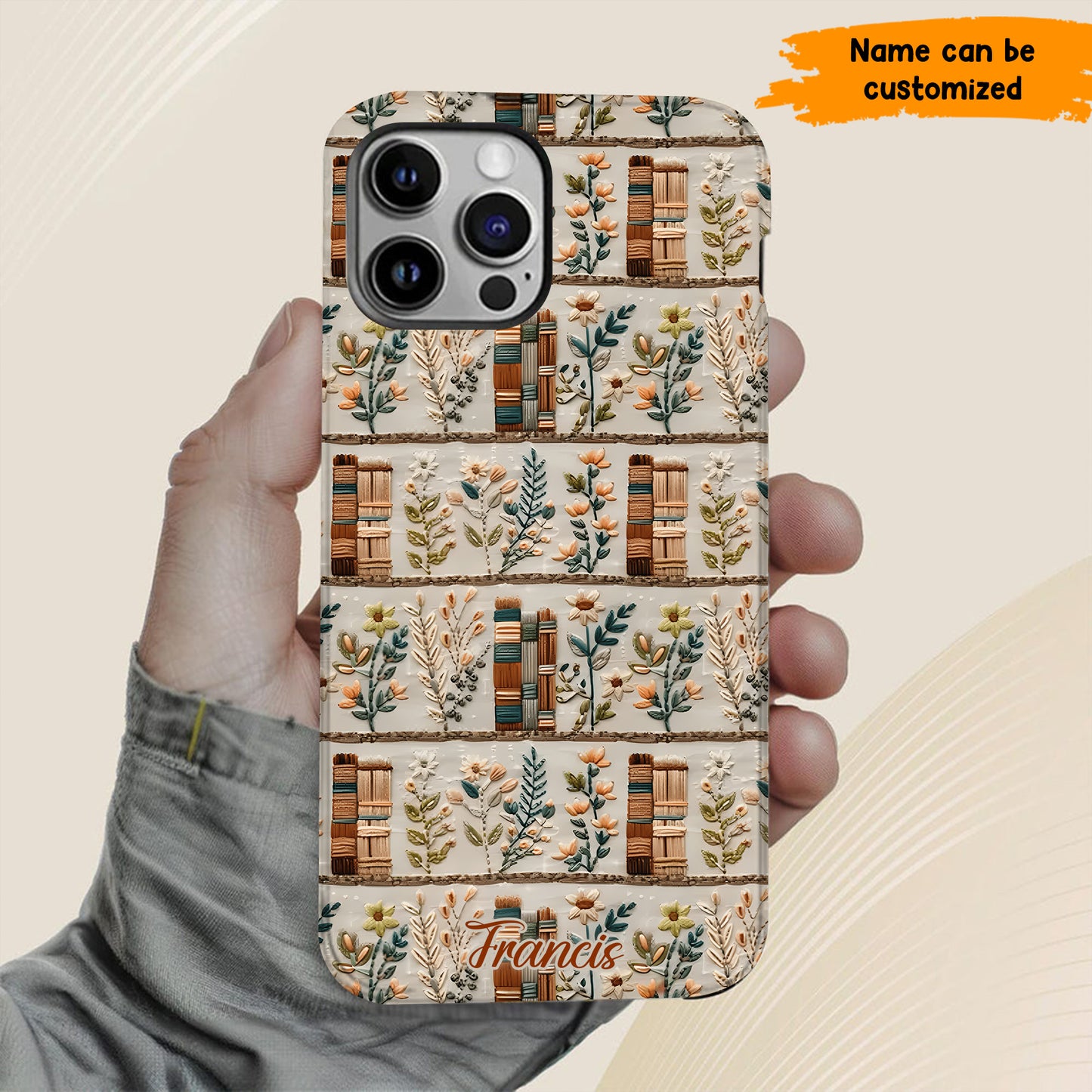 Personalized Book Phone Case