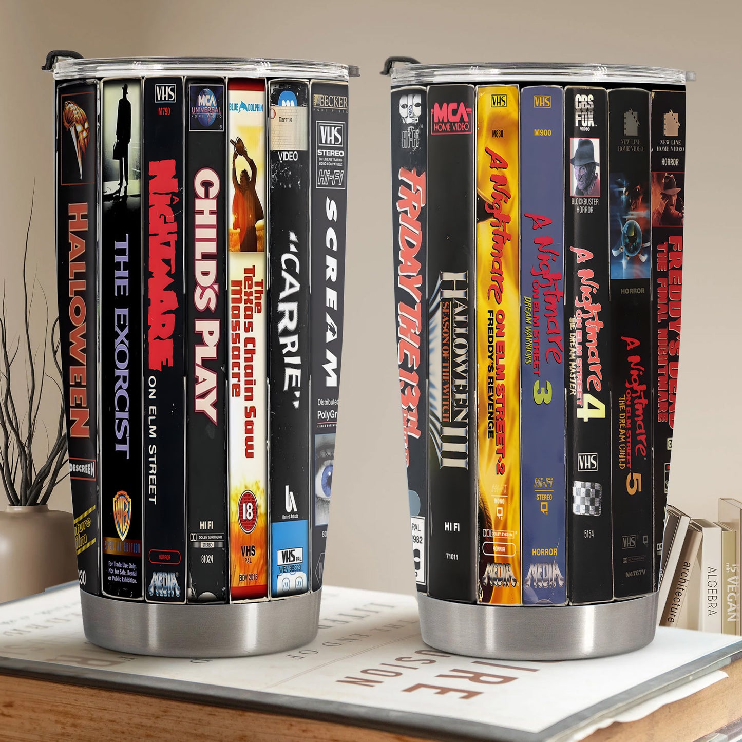 Horror Halloween Collection Tumbler 0802