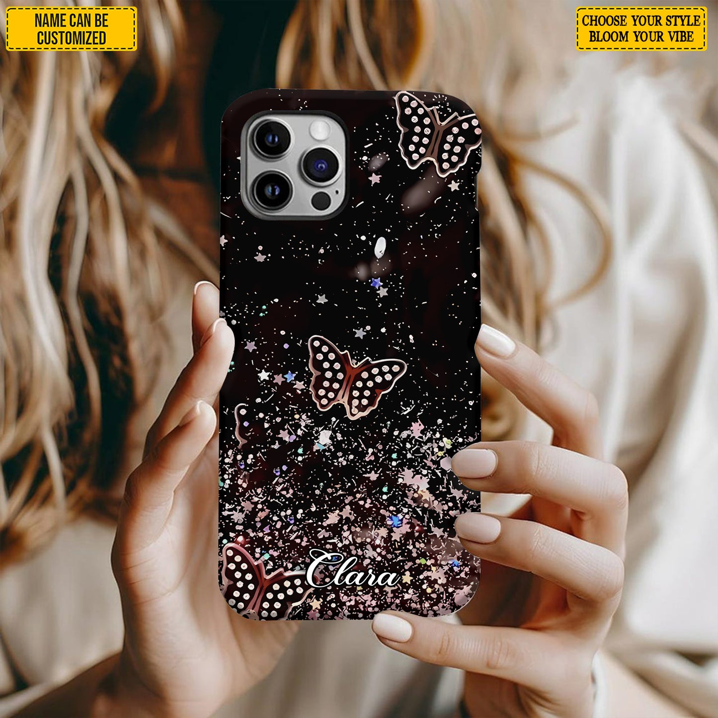 Beautiful Butterfly- Personalized Phone Case
