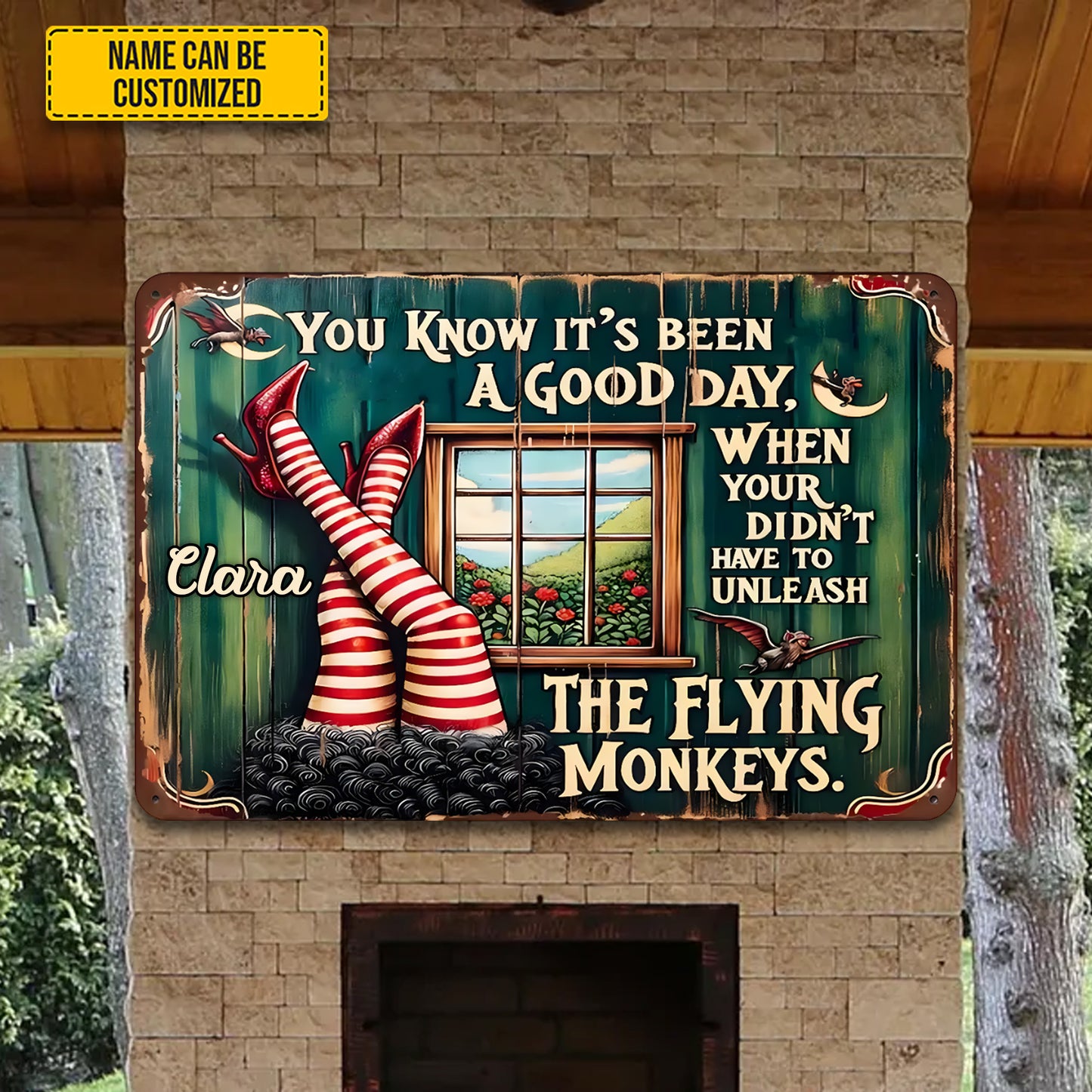 You Know It's Been A Good Day - Personalized Metal Sign
