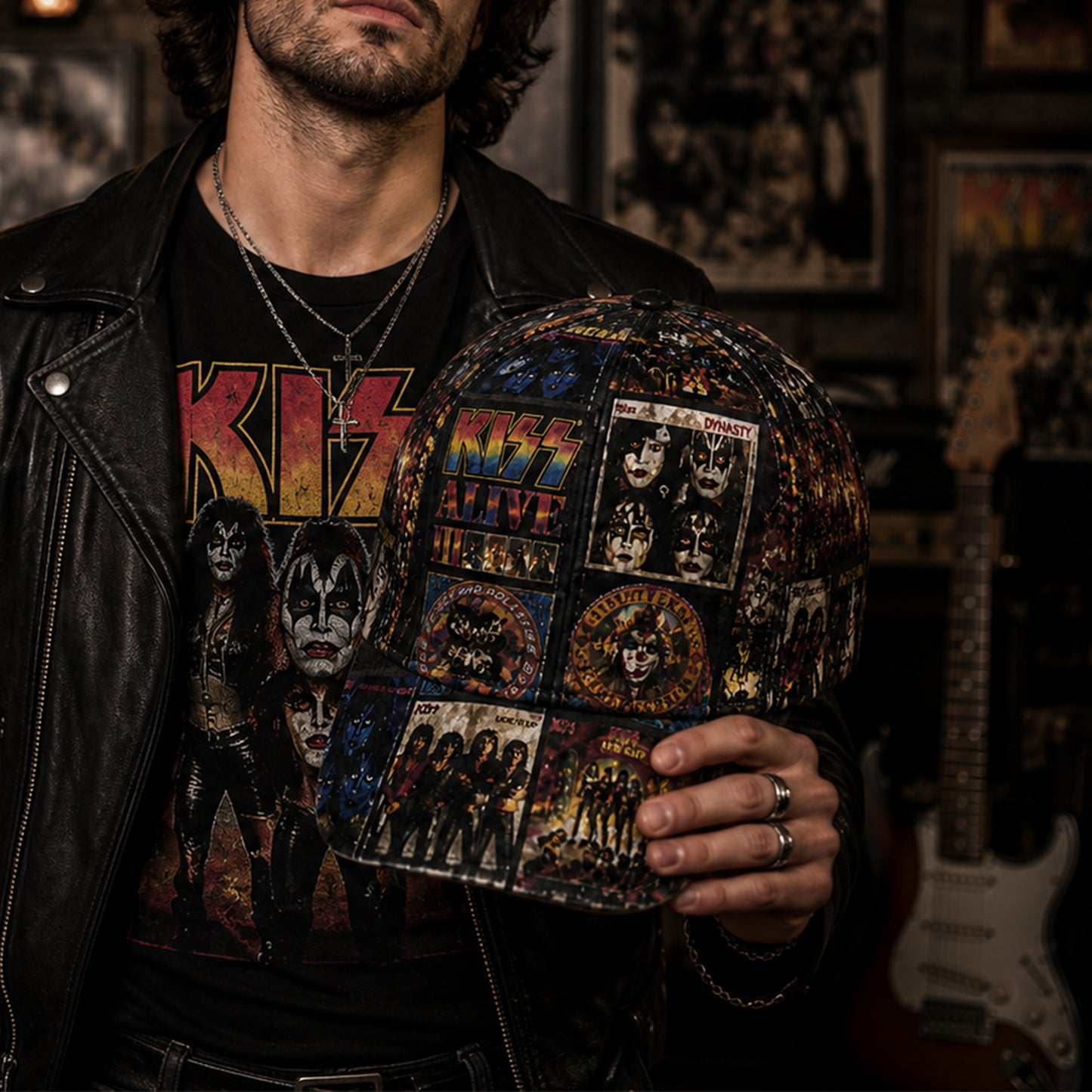 Personalized Vintage Rock Band Fan Classic Cap