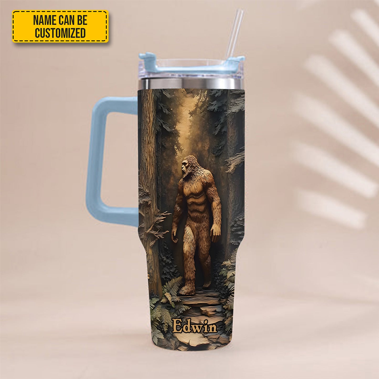 Legend in the Trees – Personalized Sasquatch Tumbler 40oz