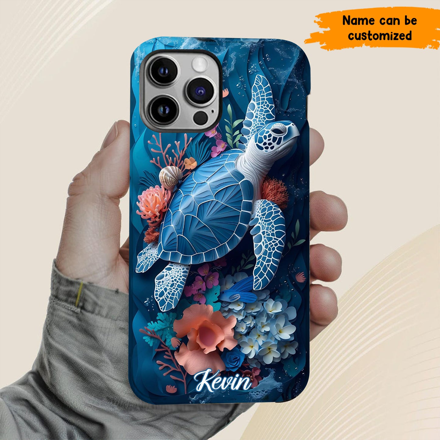 SEA TURTLES - Personalized Phone Case