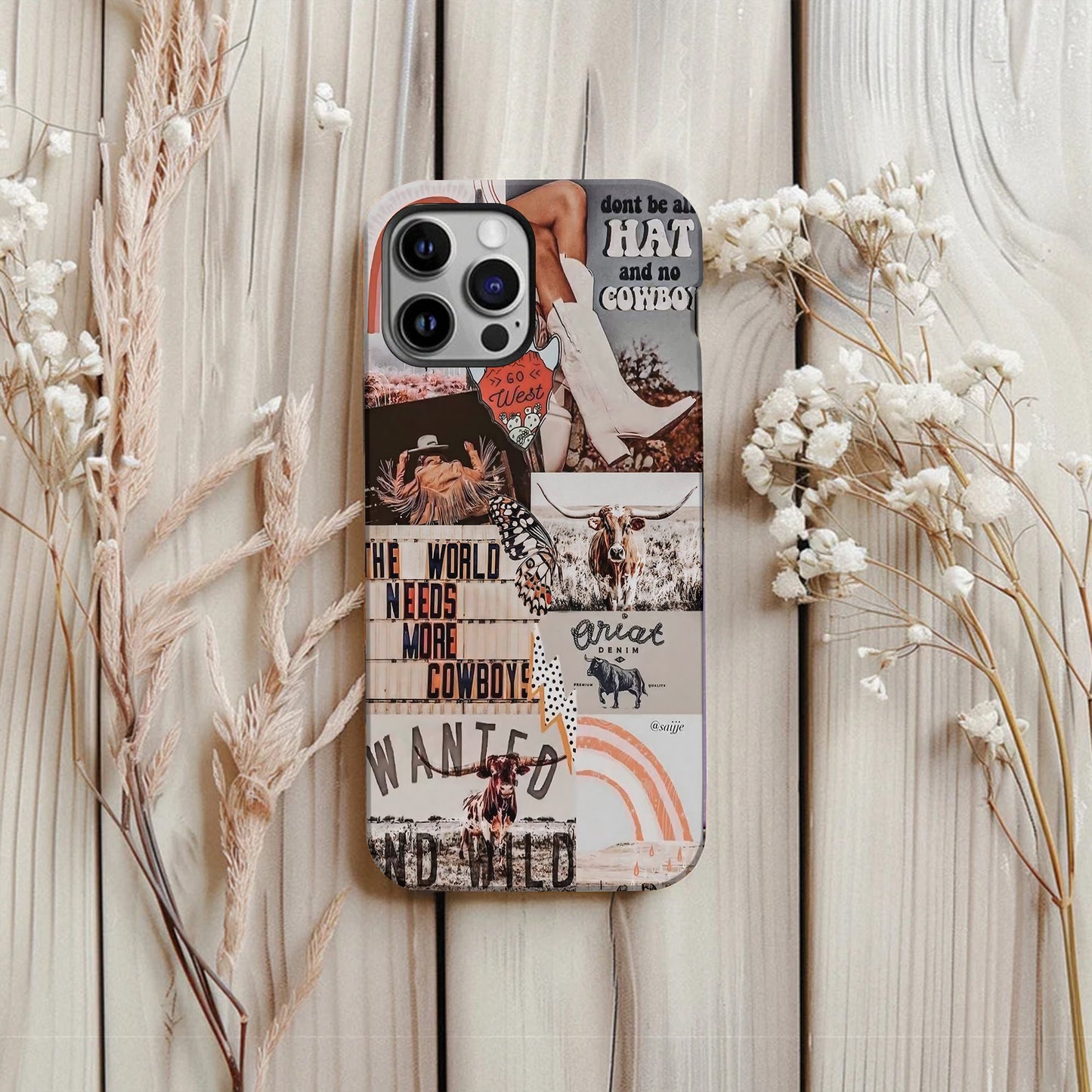 Wild West Spirit – Soft Western Aesthetic Phone Case