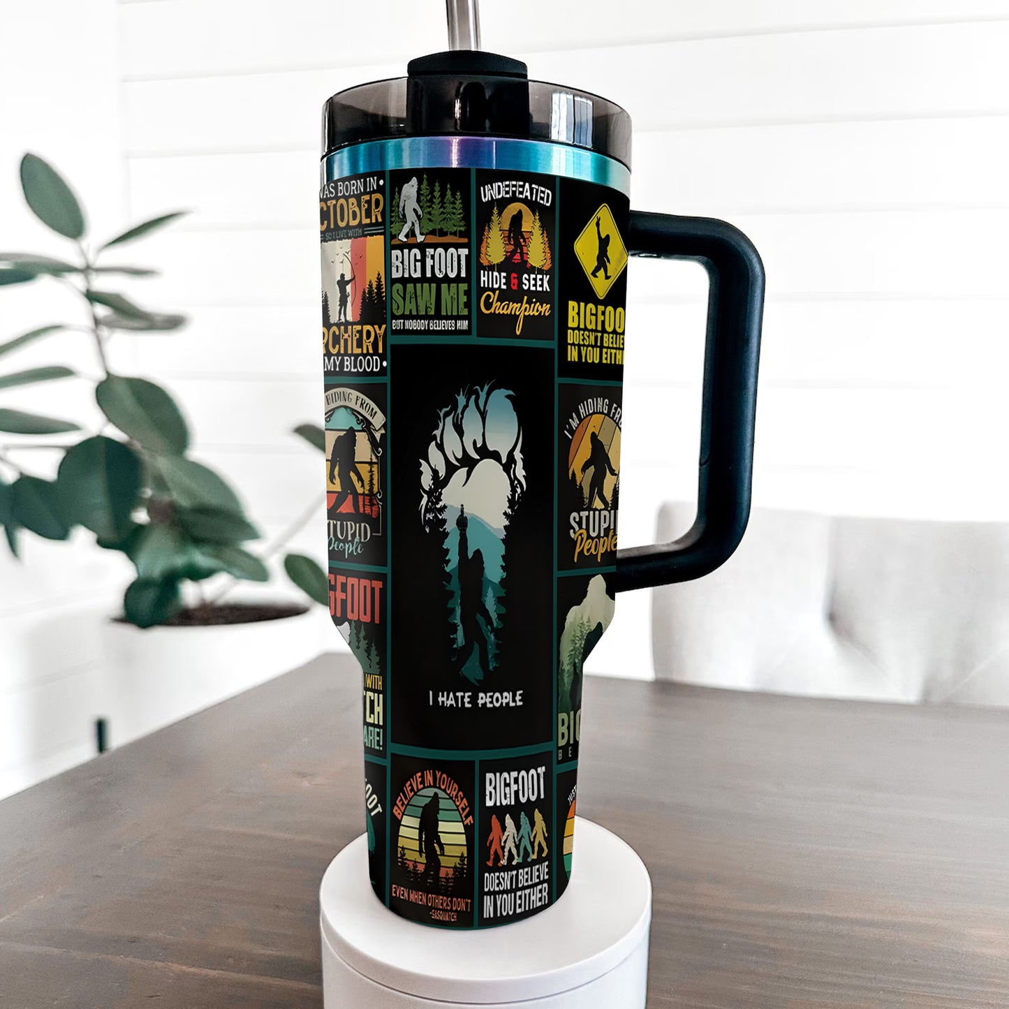 The Funny Bigfoot Collection Tumbler 40oz