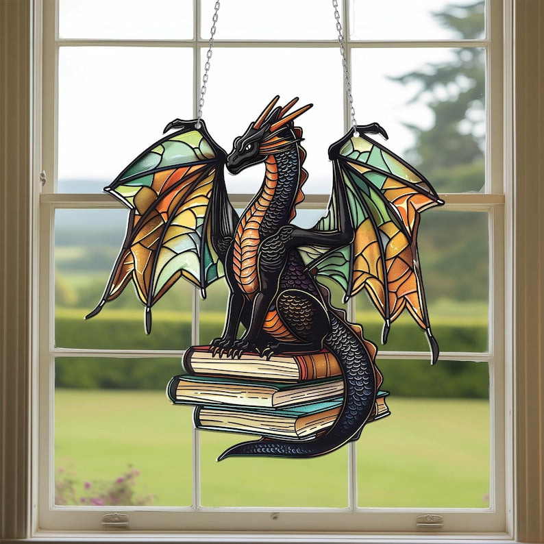 Dragon Acrylic Window Hanging
