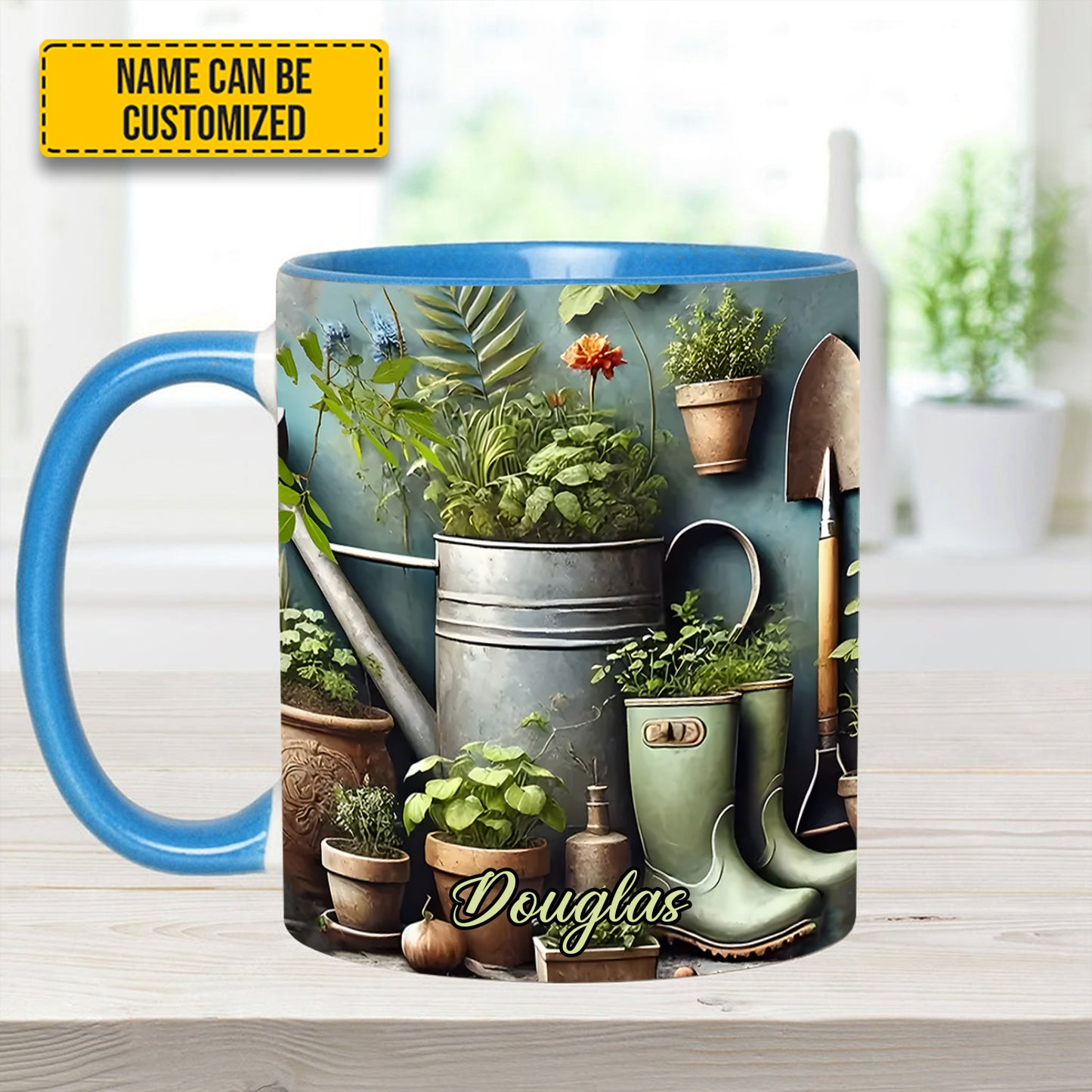 Garden Plant - Personalized Gardening Accent Mug