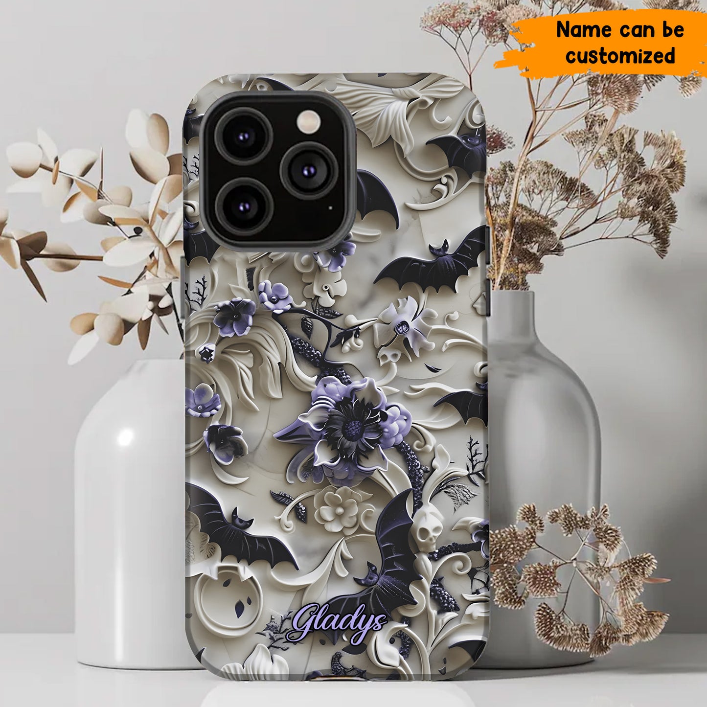 Bat Lover - Personalized Gothic Accent Mug