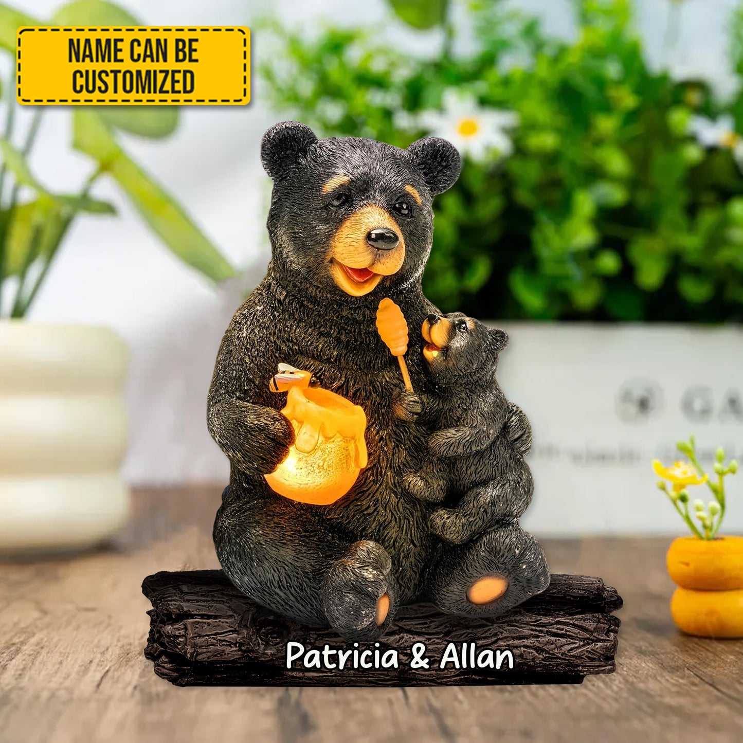 Mama Bear, Bear Family - Personalized Bear Acrylic Plaque
