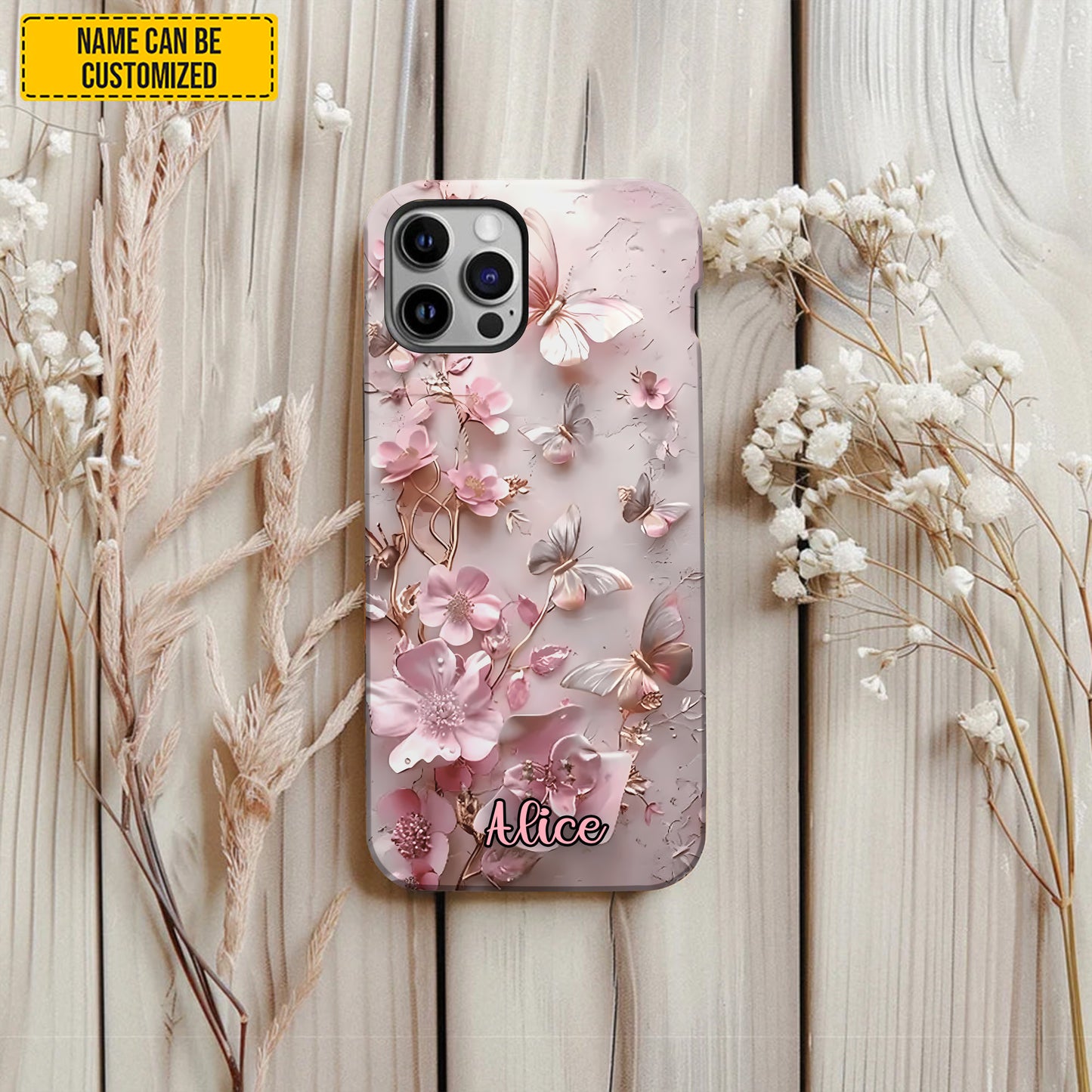Personalized Beautiful Butterfly Phone Case