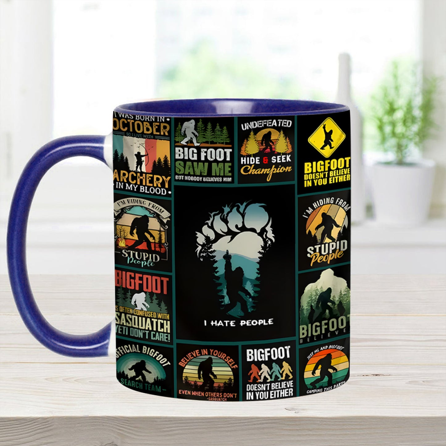 The Bigfoot Vintage Collection Accent Mug