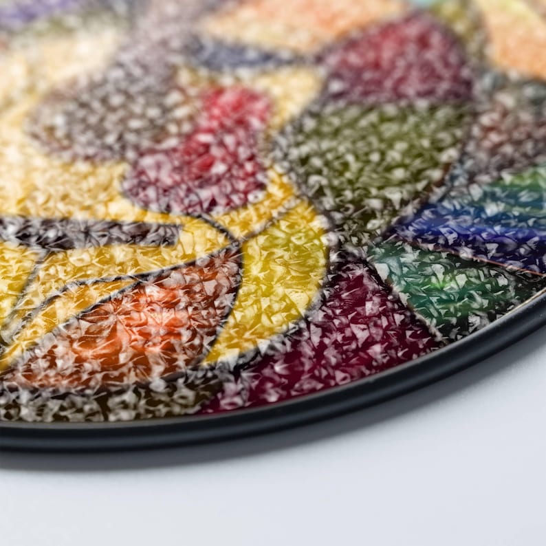 Guitar Stained Glass Suncatcher - Guitar Light Suncatcher