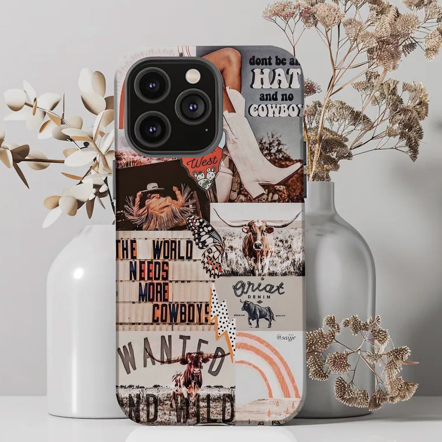 Wild West Spirit – Soft Western Aesthetic Phone Case