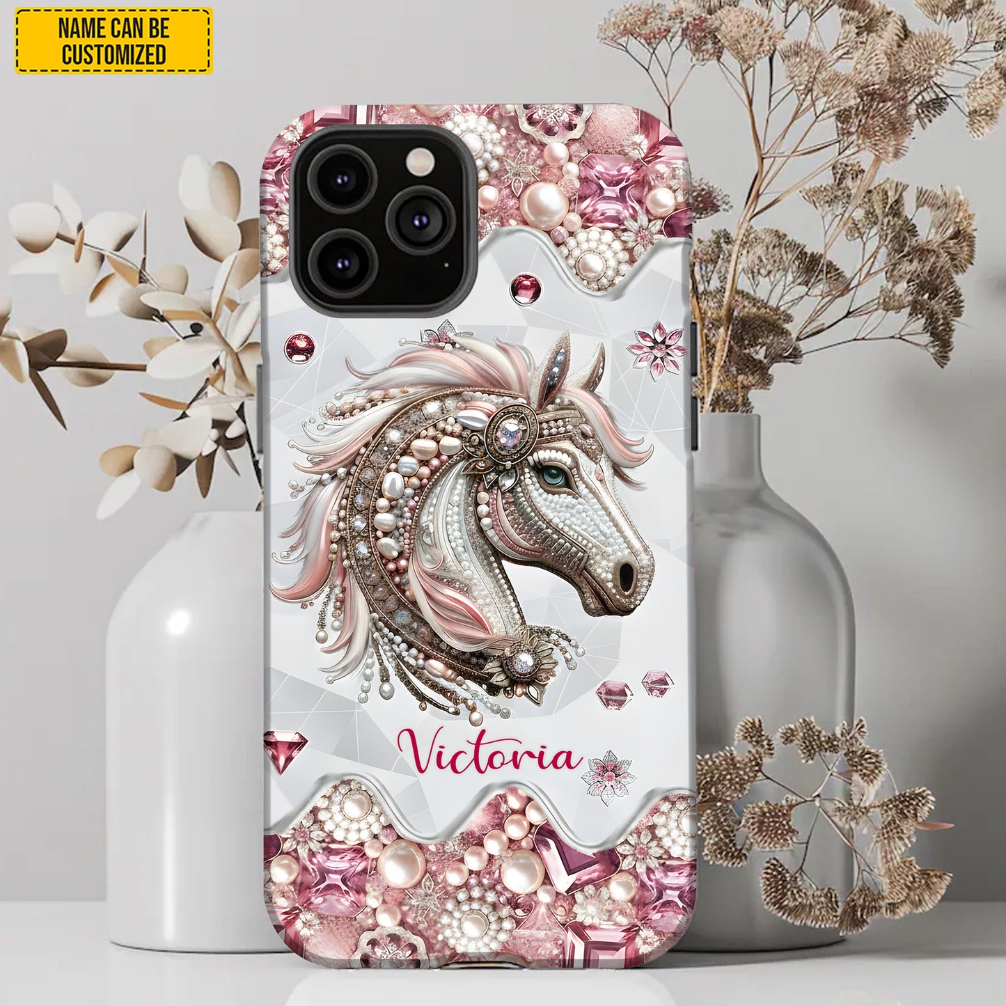 Beautiful Horse - Personalized Horse Phone Case
